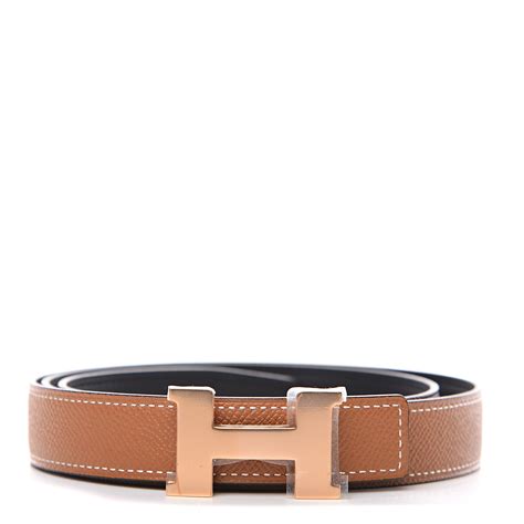 hermes constance belt 24mm black gold|Hermes constance 24 price.